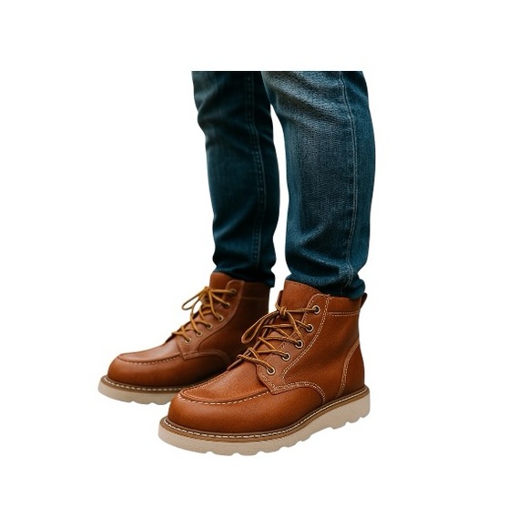 Herman Survivors Oakridge Leather Steel Toe Work Boots - Picture 14 of 14